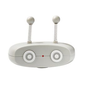 Electric Cat Interactive Toys Funny Pet Teasing Robot Laser Toys Automatic Steering Walking Sticks (Color: Gray)