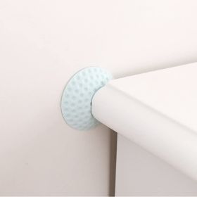 Doorknob Back Wall Protector Crash Pad Home Door Rubber Crash Mat Door Handle Bumper Kitchen Dining Bar Accessories Home Decorations (Color: Green)