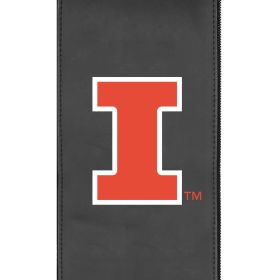Illinois Fighting Illini Block I Logo Panel (Logo Panel Size: 30" Panel For All Other Chairs)